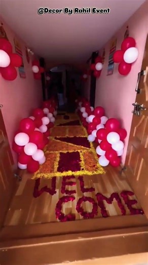 WelcomeHome Decoration @DecorByRahilEvent #event #decoration #romantic #couple #shorts #fyp @Maroon5