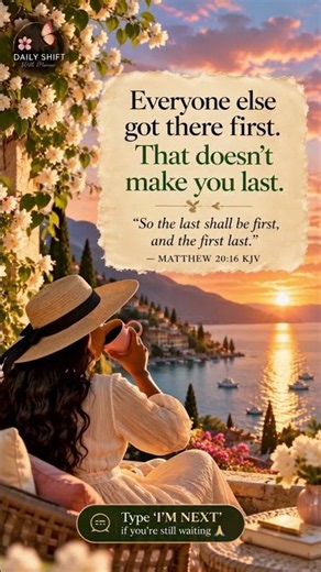 Everyone Else Got There First… That Doesn’t Make You Last 🙏 | Matthew 20:16