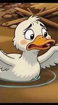 “The Duck Who Became a Rabbit” #cartoon #viral #animalstory #moralstory