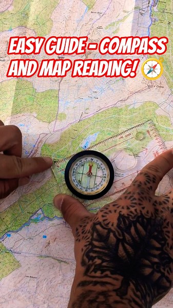 How To Navigate With A Map & Compass (EASY Complete Guide)