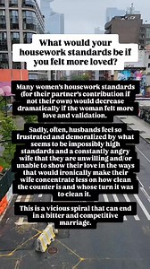 When you perseverate on the minutiae of how poorly the housework was done rather than seeing the big picture of what your husband does do well and how he expresses his love effectively in other domains, you are sabotaging your own chances at happiness as well as the likelihood of having a healthy marriage. | Dr. Psych Mom