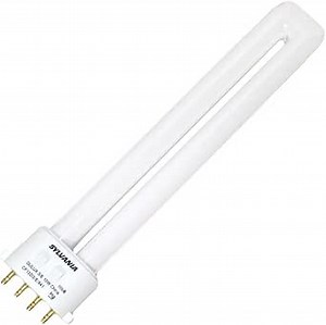 Case of 10 - Sylvania 20318 Compact Fluorescent 4 Pin Single Tube 4100K, 13-watt10