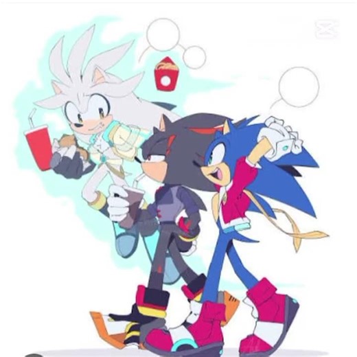 sonic silver shadow (SSS) edit