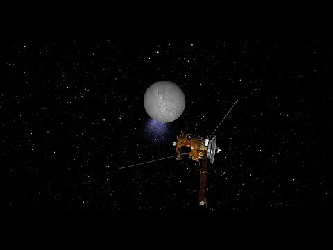 Animation of Cassini "E20" Enceladus Flyby - Oct. 14, 2015