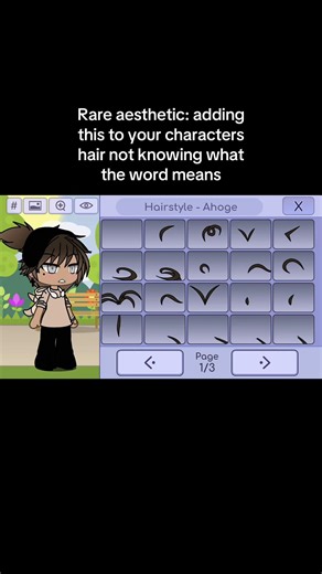 #ahoje #gachalife #gacha #2020 #fyp | ahoge meaning