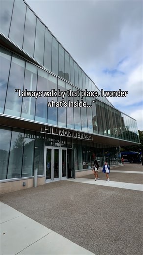 Kenneth P. Dietrich School of Arts and Sciences | 👀 “I always walk by that place. I wonder what’s inside…” ✨ Step inside the newly renovated Hillman Library at @pittofficial and see why... | Instagram