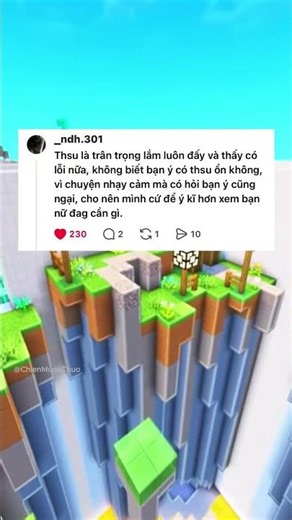 Con trai sẽ nghĩ gì vậy nhể ? #funny #minecraft #memes #fyp #shorts #viral