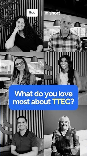 What do our people love most about working at TTEC? 💙