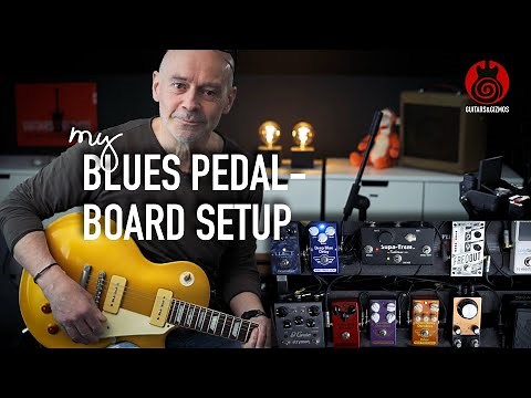 Blues Pedalboard Setup - Greco EG-800 Goldtop + ODS 50 Clone