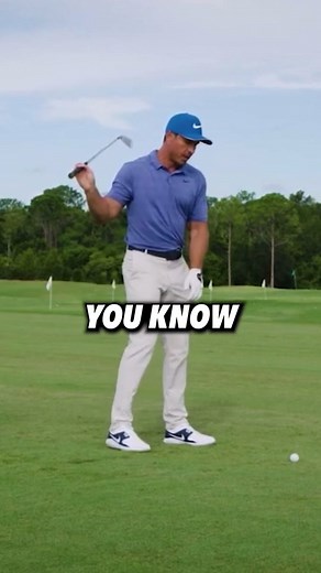 Learn to take the 'scenic route' with your hands in the golf swing! Many beginner golfers I see tend to follow a very straight path from the top of their backswing to impact. Although it may seem quicker, this isn't the most effective way to maximize speed and distance. Instead, aim for the sensation that your hands are working away from you in the downswing, following a wider, longer trajectory. Make sure to check out @golfpass for the full video and much more! #golf #golfing #golfer #golfswing