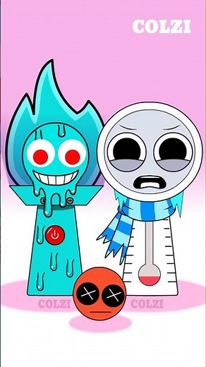 Sprunki OC Mercury Meets Fire And Ice Phase 4 - Sprunki Incredibox #incredibox #animation #sprunki