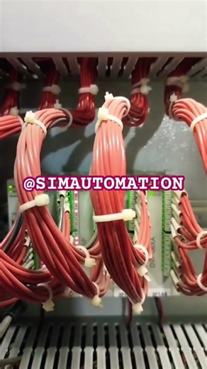 DELTA PLC with expansion module inside control panel #project by @s@simautomationtrending #deltaplc