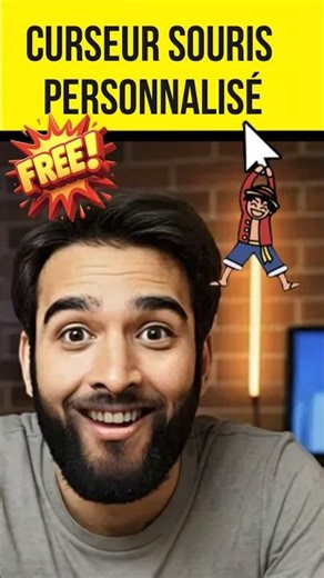 TUTO comment personnaliser le curseur de ta souris 2026 #curseur #souris #pc #ordinateur #anime