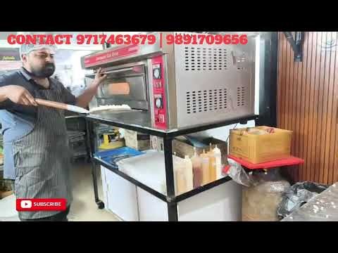 Gas pizza oven price with Baking pizza demo machine 