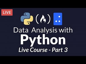 Data Analysis with Python: Part 3 of 6 Numerical Computing with Numpy (Live Course)