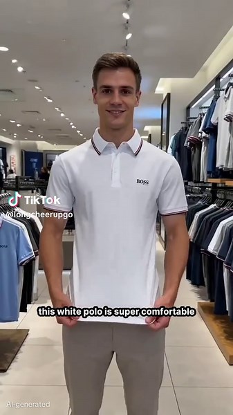 Comfortable White Polo Shirts for Men
