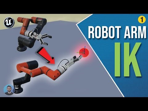 Robot Arm IK in Unreal Engine 5 – Part 1 | Rigging in Blender