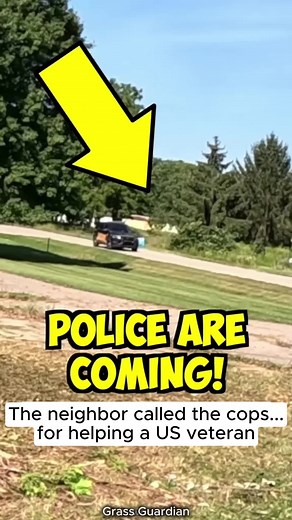 Helping a Veteran with His Yard — Confrontation with Cops