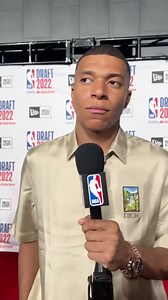 141K views · 358 reactions | From one young star to the others! 朗 Kylian Mbappé had some great advice for the young #NBADraft prospects 欄 #NBA75 | NBA | Facebook