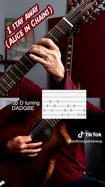 Alice In Chains 12 String Guitar Lesson: I Stay Away