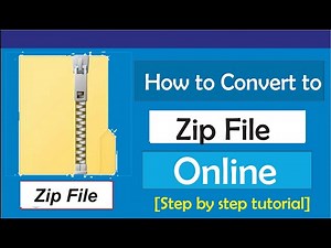 How To Convert Folder To Zip File Online