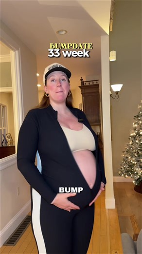 33 Weeks Pregnant: Baby Bump Update
