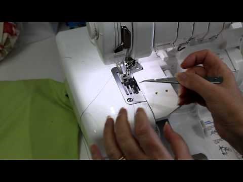 Baby Lock Evolution Serger Change to Coverstitch