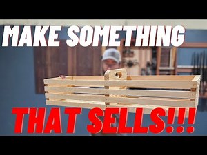 Easy SCRAP WOOD Woodworking Project ONLY ONE BOARD