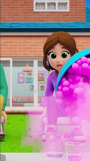 Science Experiment Goes Crazy! 😮🦠 #littleangel #science