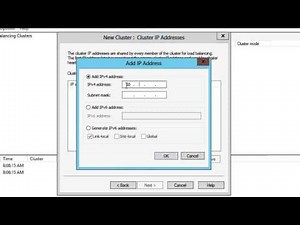 How to Configure Windows Server 2012 Network Load Balancing ?