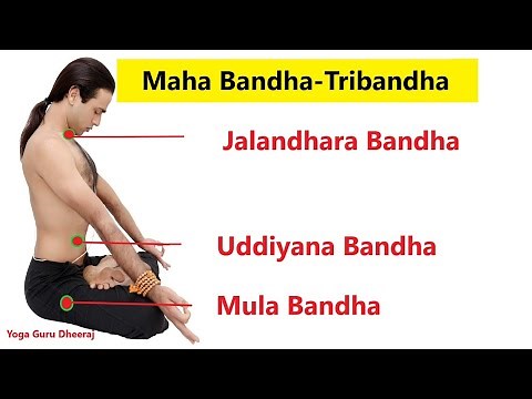Maha Tri Bandhas | Mula, Uddiyana and Jalandhara Bandhas | Yoga Energy Locks | vyfhealth