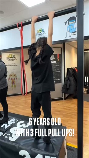 Only 6 years old and already hitting 3 full pull-ups 🔥 This takes serious strength, focus, and determination — and she’s showing all of it! 💪🏼 #SurvivalFitness #calisthenics #childrensfitness #pullups #pullupstraining #fitness #fitnessmotivation | Survival Fitness