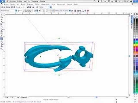 Efecto 3D con Corel Draw