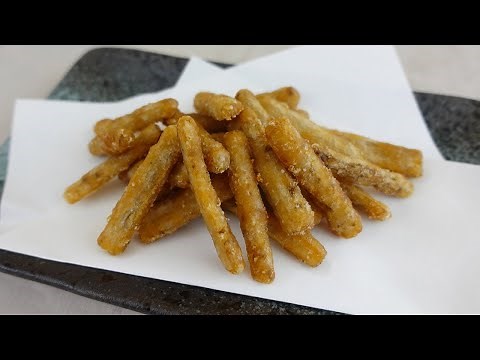 Deep-fried Burdock Root | Karaage | Vegan Dish