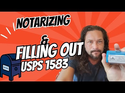 Filling Out & Notarizing USPS Form 1583 For Virtual Mailboxes | iPostal