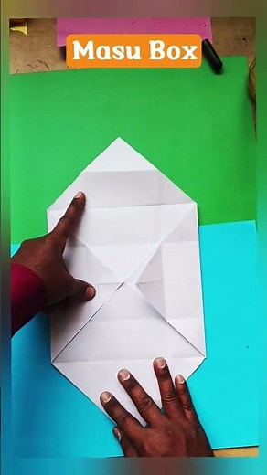 Easy Origami Masu Box Tutorial - Easiest Method - Paper Kawaii