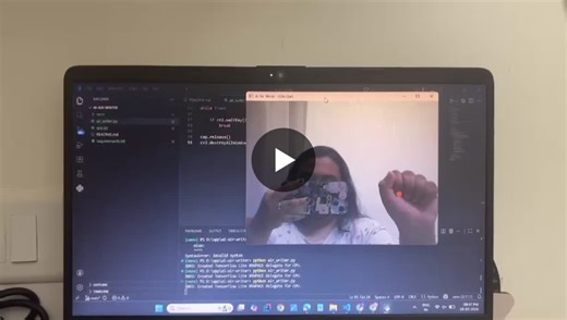 #python #computervision #mediapipe #opencv #ai #weekendbuild #learningbybuilding | Niveditha Sathish Nair