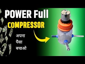 Homemade air conditioner DIY - Awesome Air Compressor || a Simple air Compressor | simple mini ac