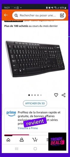 ⌨️ Clavier Logitech K270 à 17,99€ (-55%) ! Mon avis honnête 🔥