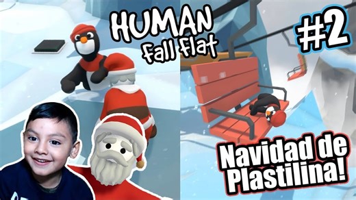 2.3K views · 92 reactions | Jugamos de nuevo mundo de plastilina en mapa de nieve human fall flat 2. | Karim Juega | Facebook