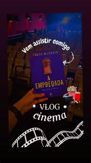 (Fa)Brícia/Meu mundo mágico on Instagram: "Vlog do dia 1 de Janeiro e a estreia da adaptação do livro A Empregada de Freida McFadden nos cinemas! #aempregadanocenterplex #aempregada #bookstagram #vlog #instabook"