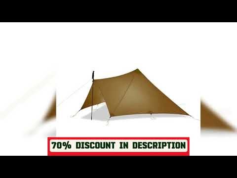 A must-have product! FLAME'S CREED TrailStar Minaret Ultra-light Portable Spire 2 Man Shelter Camp