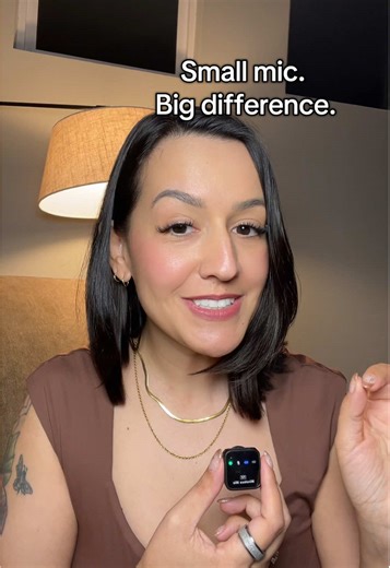 One of the best wireless microphones for TikTok creators 🎤 Clear sound, no echo. #TikTokShopBlackFriday #TikTokShopCyberMonday #electronics #content #tiktokshop