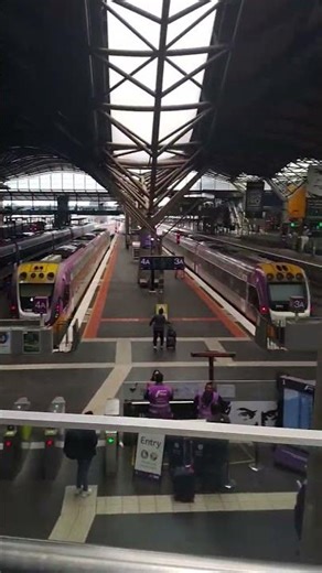 V line N class at Southern Cross #vline #train #rail