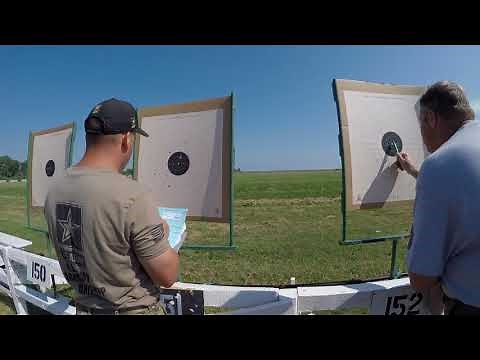 Checking targets at CMP Pistol President's 100