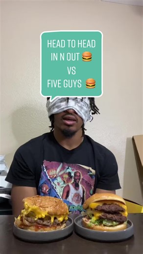In-N-Out vs Five Guys: Double Cheeseburger Taste Test