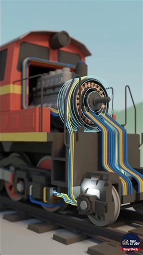 Diesel Train Me Bijli Kaise Banti Hai? 🤯🚆⚡