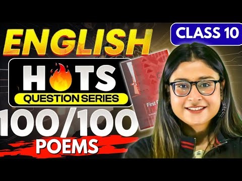 Class 10 English 🔥 Most Repeated Questions - First Flight Poems | CBSE 2026 | Nikita Singh