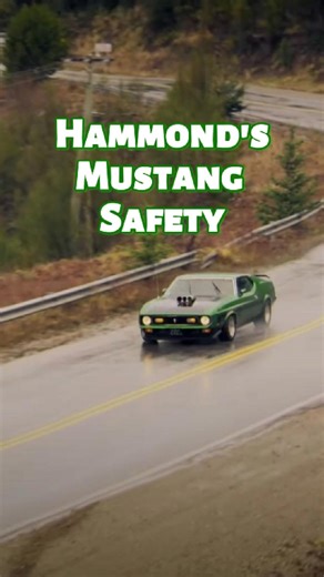 Hammond's Mustang Safety ☢️ #fastlanejezza #jeremyclarkson #richardhammond #jamesmay #topgear #thegrandtour | Fastlanejezza