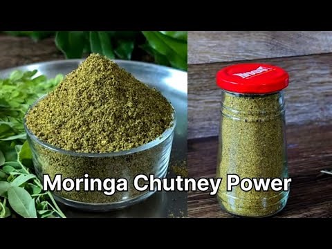 Moringa Chutney Powder Recipe! The Best Way to Eat Drumstick Leaves!